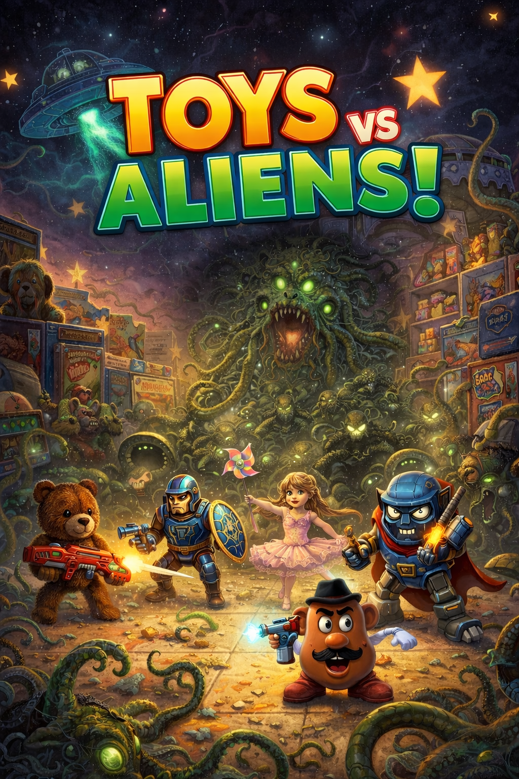 Toys vs. Aliens
